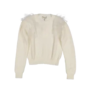 242GJ3080-SWEATER-Off White