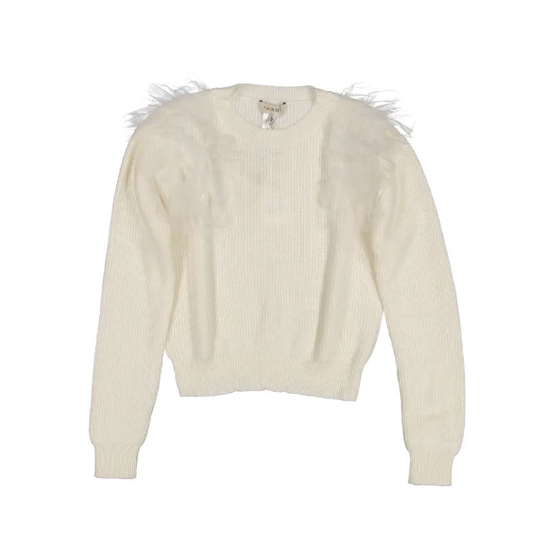 242GJ3080-SWEATER-Off White