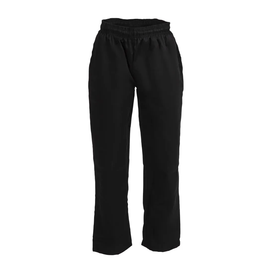 A582-XS Whites Vegas Chef Trousers Polycotton Black XS