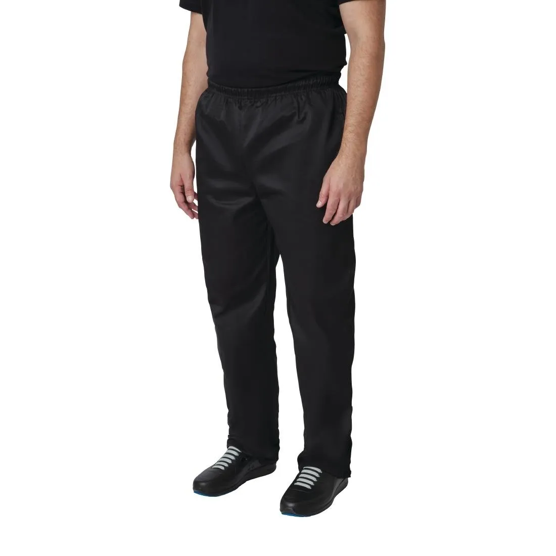 A582-XS Whites Vegas Chef Trousers Polycotton Black XS