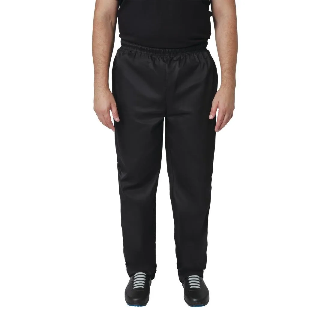 A582-XS Whites Vegas Chef Trousers Polycotton Black XS