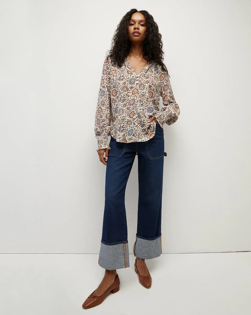 Alexandria Floral Top