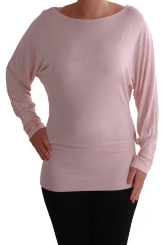 Amelie Long Batwing Sleeve Tops