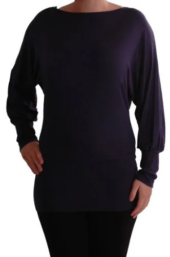 Amelie Long Batwing Sleeve Tops