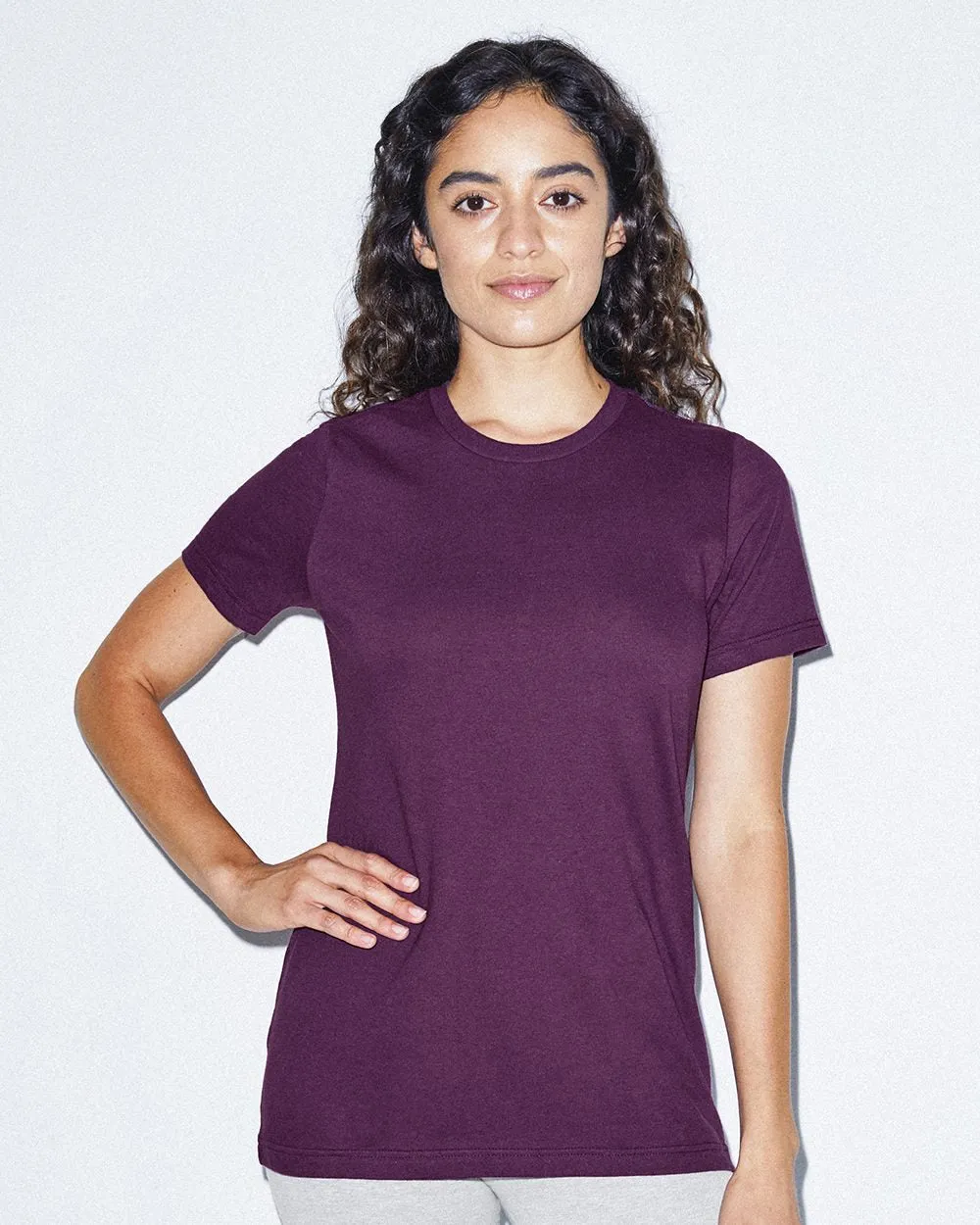 American Apparel Women's Fine Jersey Classic Tee