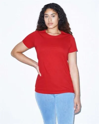 American Apparel Women's Fine Jersey Classic Tee