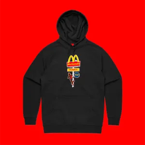 AMT BLACK HOODIE FULL FRONT