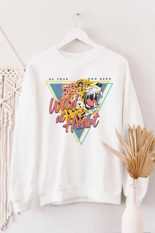 BE YOUR OWN HERO GRAPHIC SWEATSHIRT