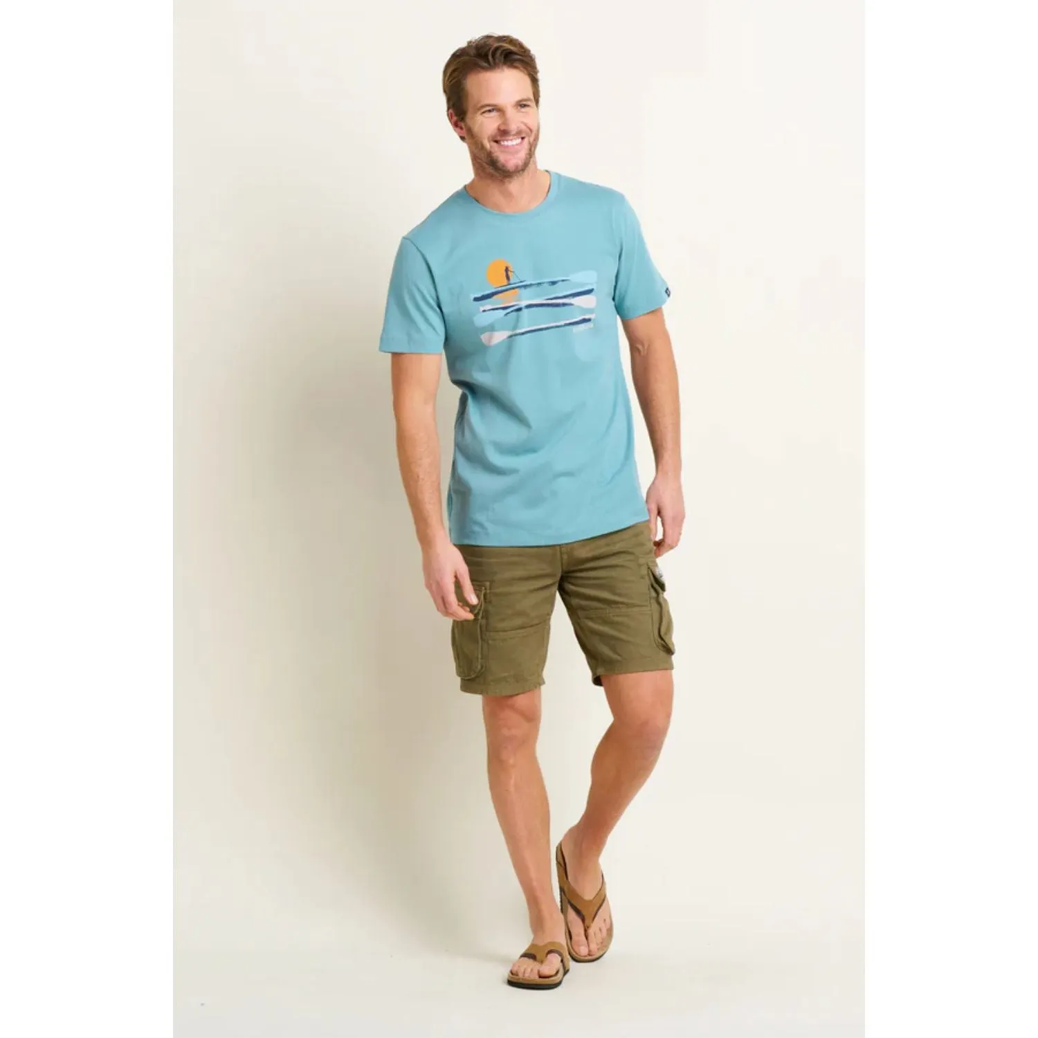 Brakeburn S Light Blue Paddleboard T-Shirt