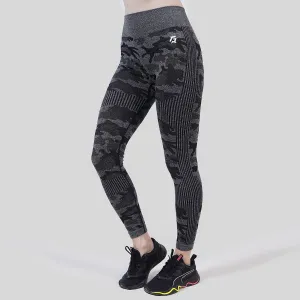 Camo Seamless Leggings (Black)