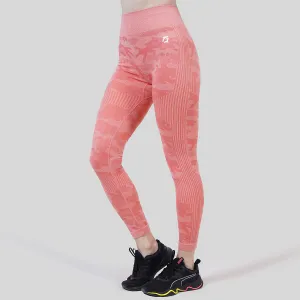 Camo Seamless Leggings (Peach)