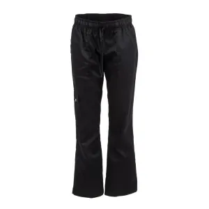 Chef Works Womens Cargo Chefs Trousers Black S