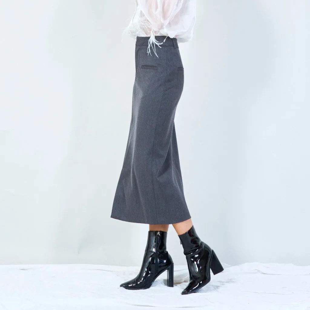 Classic high-waisted pencil skirt wholesale