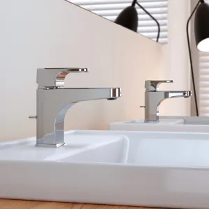 Cleo, Single Lever Basin Mixer Tap, With Waste