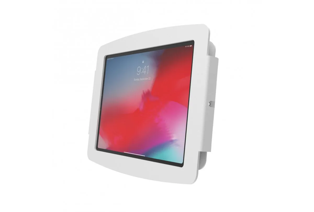 Compulocks Ipad 10.2" Space Enclosure Wall Mount - Enclosure - For Tablet - Lockable - High-Grade Aluminium - White - Sc