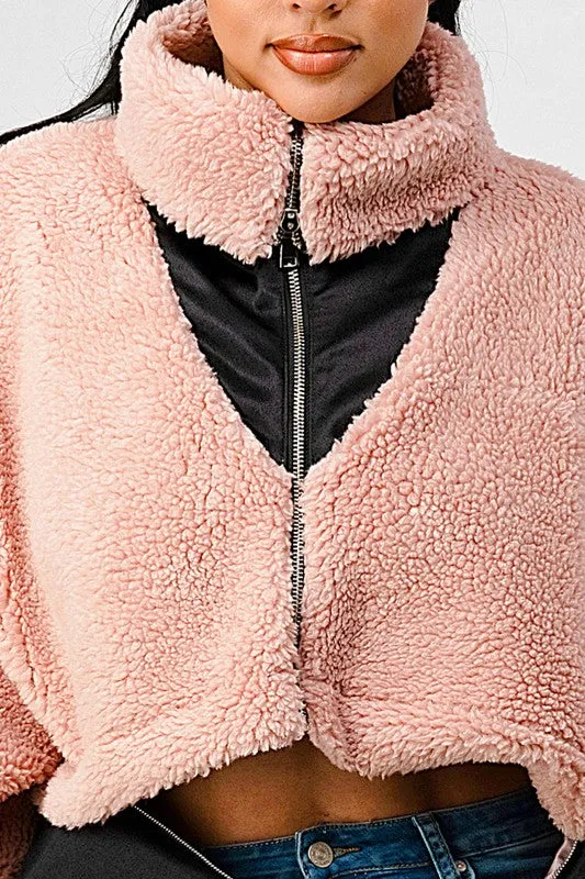 DETACHABLE SHERPA JACKET