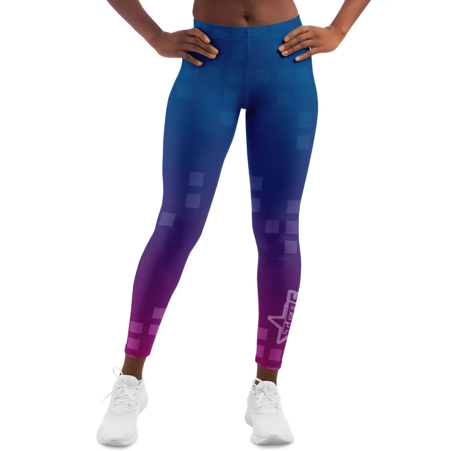 DRIVEN | TSRS '24 | Leggings (Yoga) - Adult - Pink/Blue