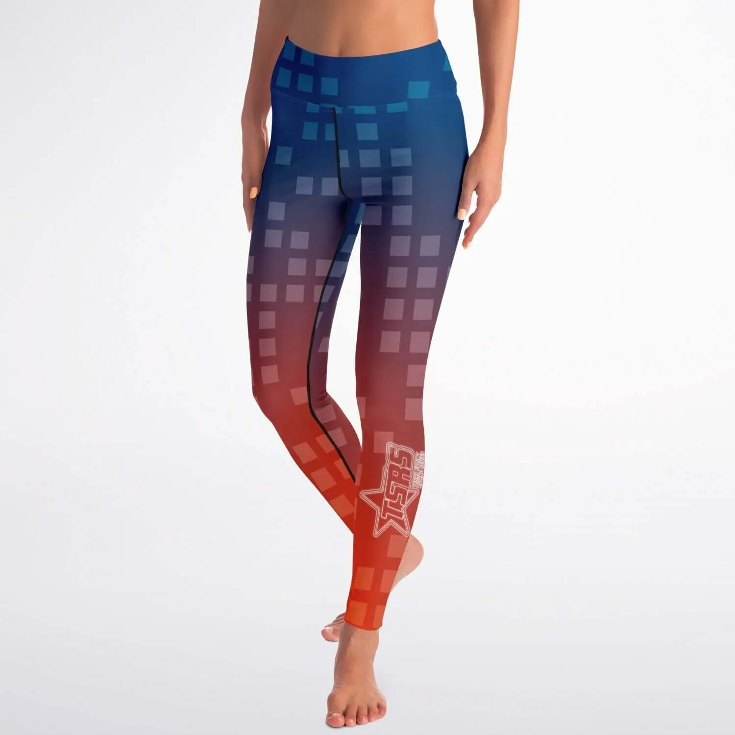 DRIVEN | TSRS '24 | Leggings (Yoga) - Adult - Red/Blue