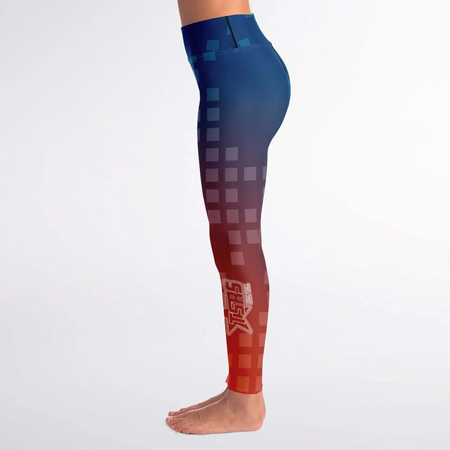 DRIVEN | TSRS '24 | Leggings (Yoga) - Adult - Red/Blue