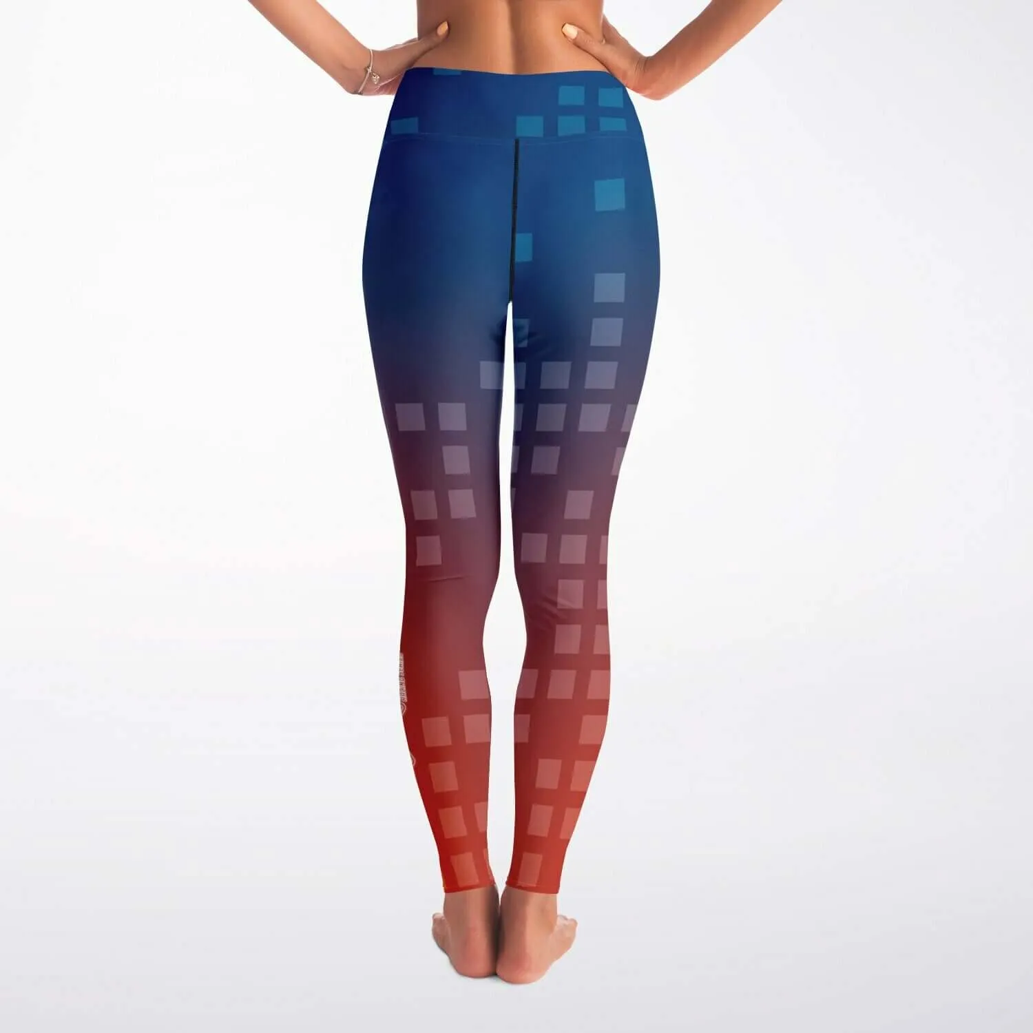 DRIVEN | TSRS '24 | Leggings (Yoga) - Adult - Red/Blue