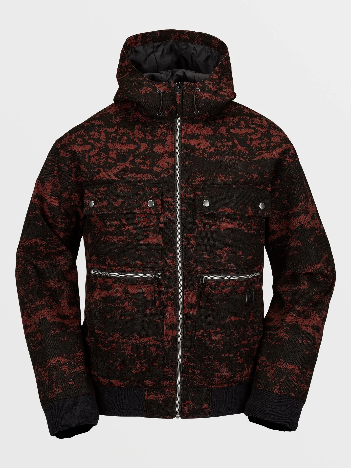 Dustbox Jacket - Maroon Camo