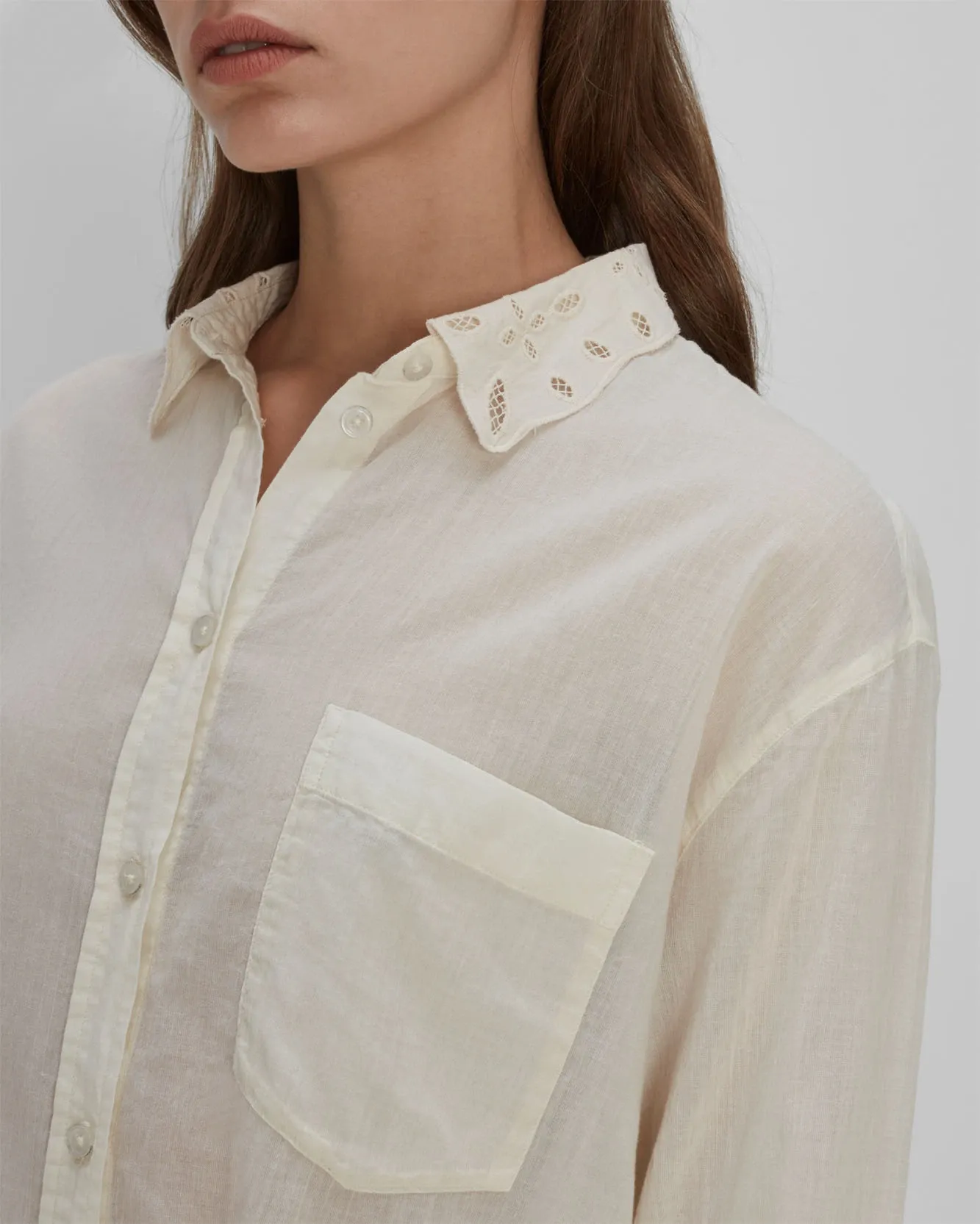 Eyelet Classic Shirt