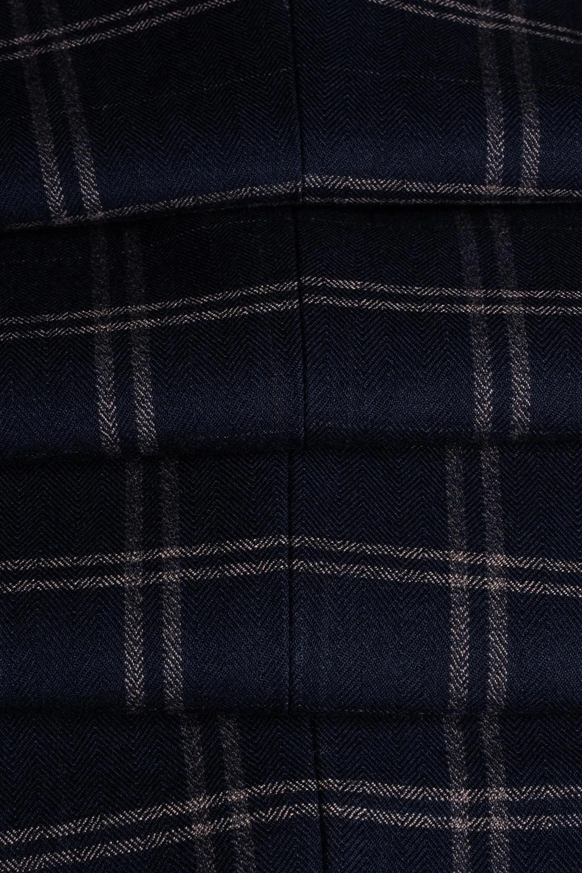 Hardy Navy Checked Blazer