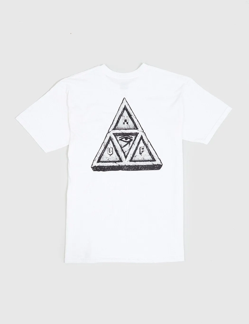 Huf Sumra Triple Triangle T-Shirt - White