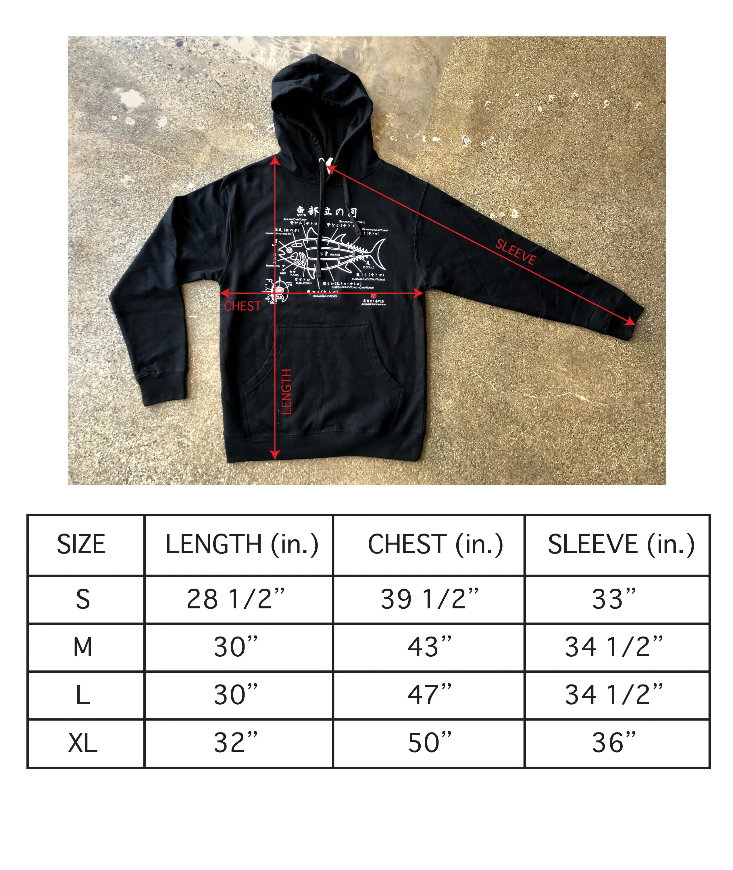 JKI Hoodie Beef - Large