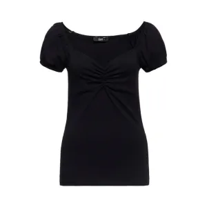 King Kerosin Queen Kerosin Melon Ladies Top Black