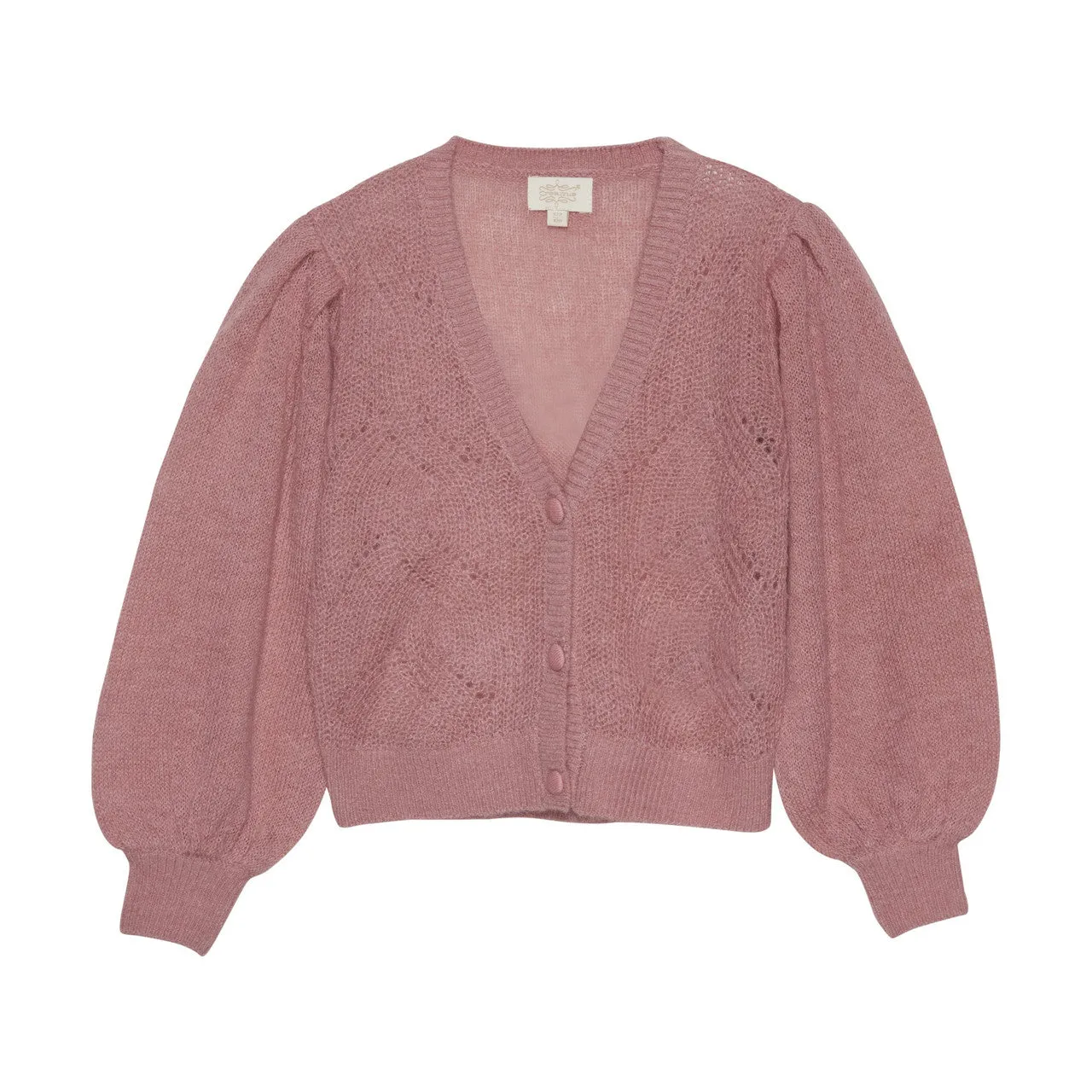 Knit Cardigan - Rose