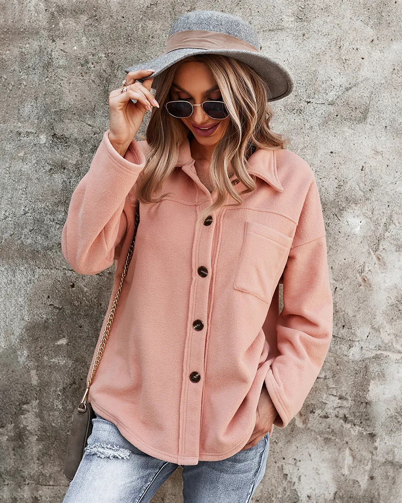 Long Sleeve Cardigan Cashmere Coat