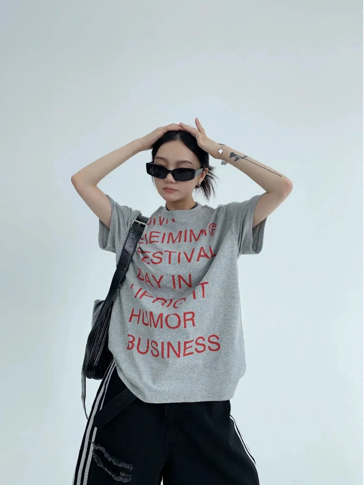 Loose-fitting Letter Print T-shirt