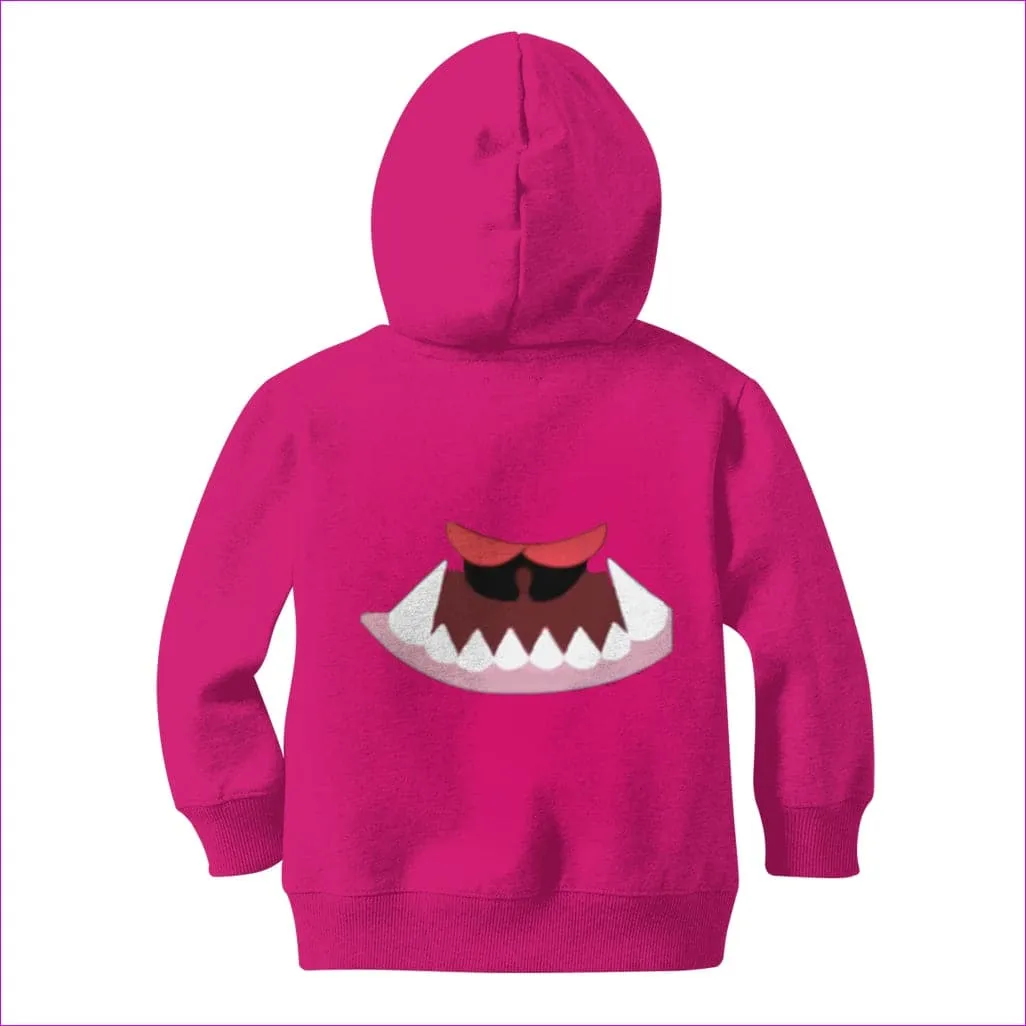 Monster Mouth Monster Kids Classic Zip Hoodie