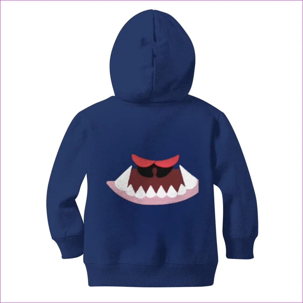 Monster Mouth Monster Kids Classic Zip Hoodie