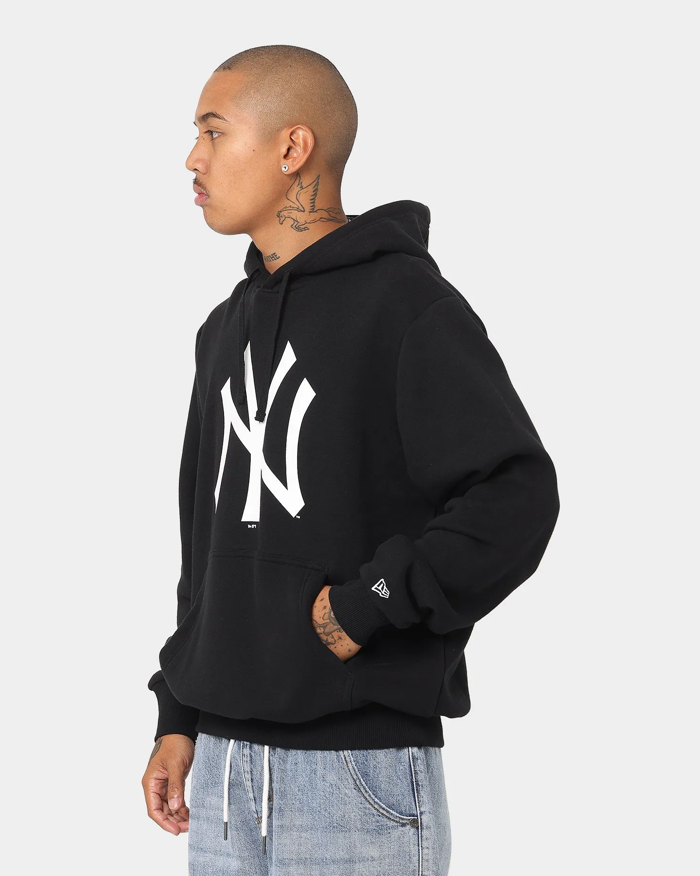 New Era New York Yankees Hoodie Black/White