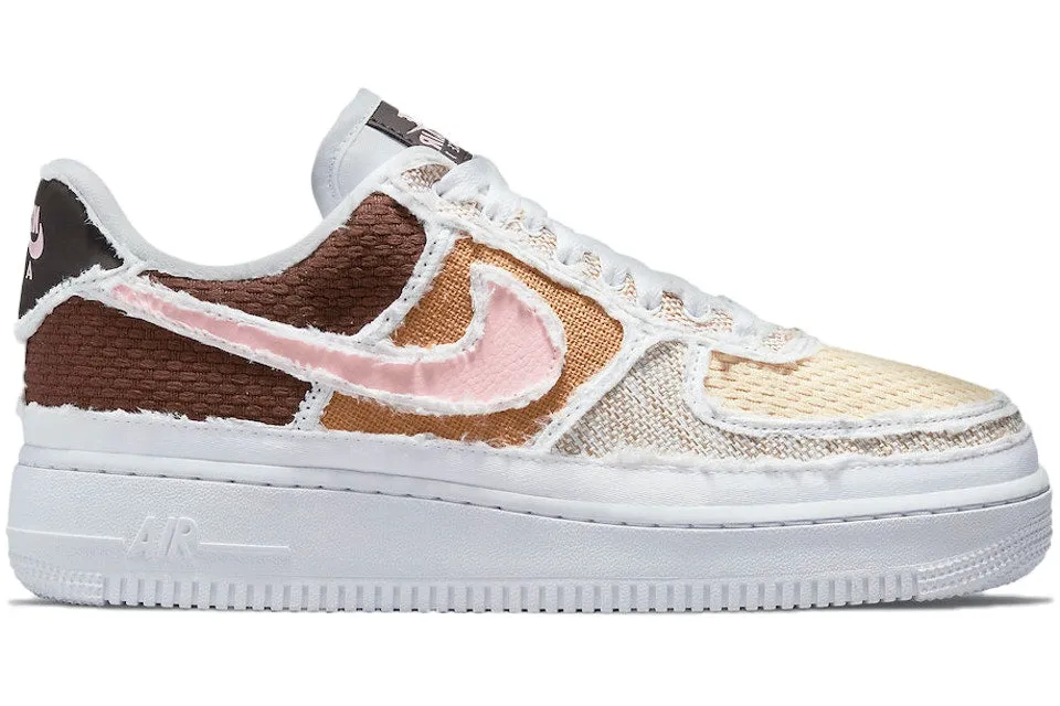 NIKE AIR FORCE 1 LOW REVEAL FAUNA BROWN VANILLA (W)