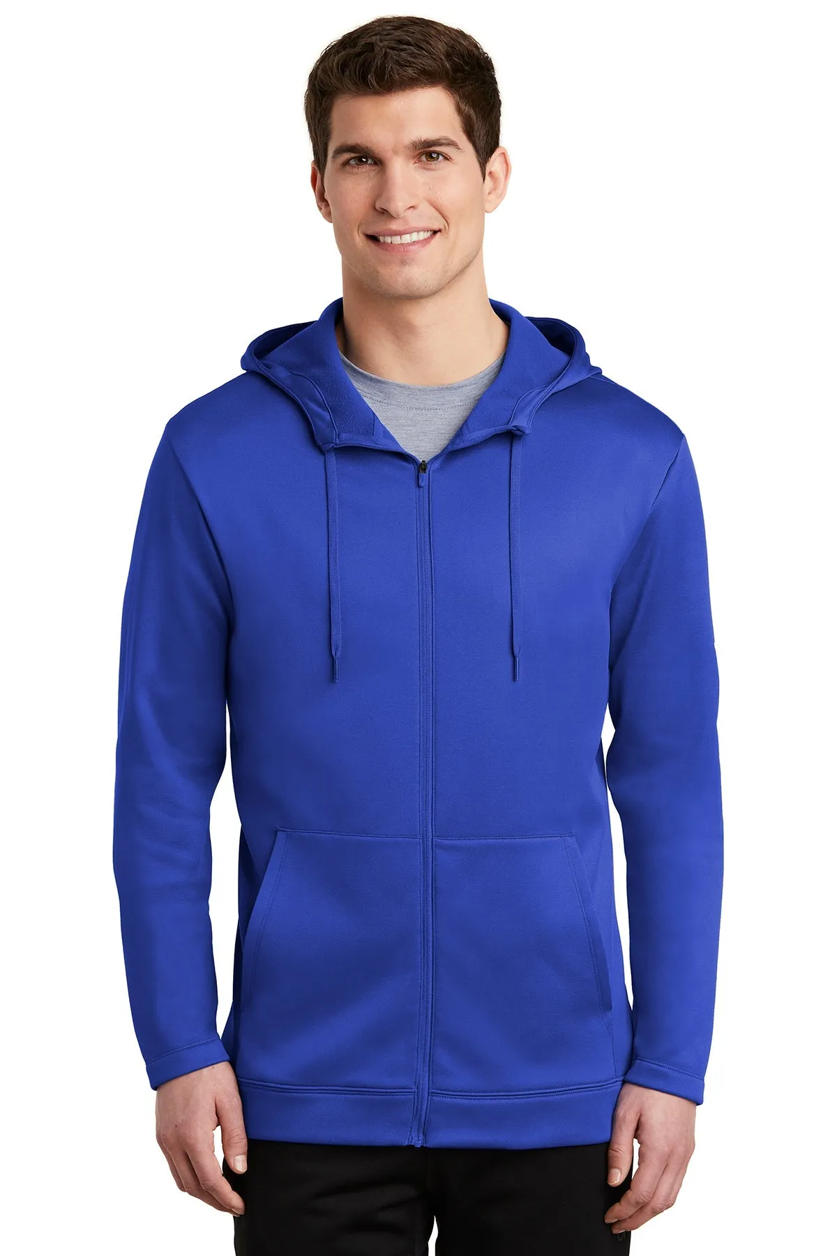 Nike ThermaFIT Customized Zip Hoodies, Game Royal