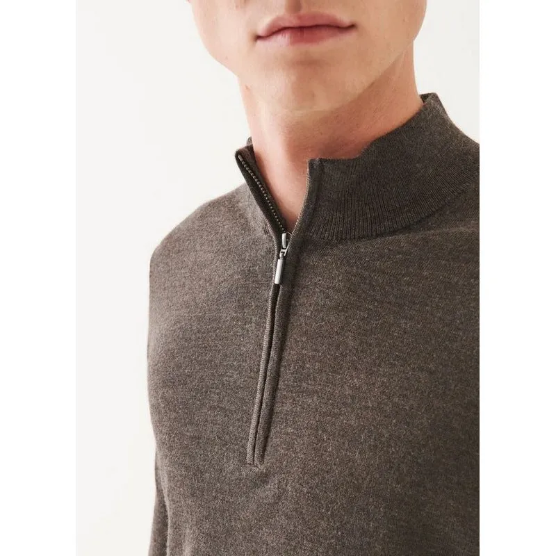 Patrick Assaraf | Extra-Fine Merino Qtr Zip (5 Colors)