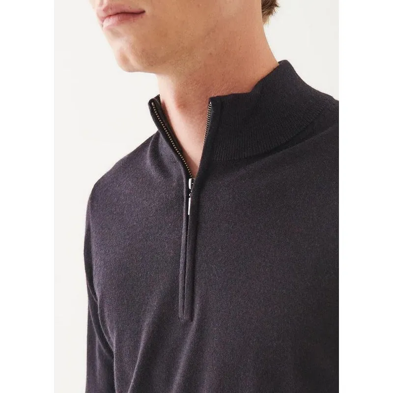 Patrick Assaraf | Extra-Fine Merino Qtr Zip (5 Colors)