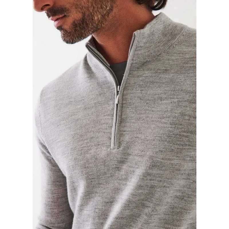 Patrick Assaraf | Extra-Fine Merino Qtr Zip (5 Colors)