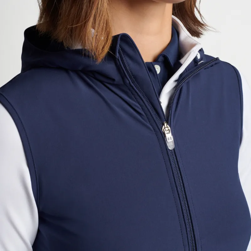 Peter Millar Jameson Hooded Vest - Navy