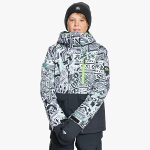 Quiksilver Mission Youth Printed Snow Jacket