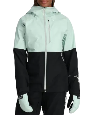 Spyder Women's Solitaire Gtx Shell Jacket - Wintergreen