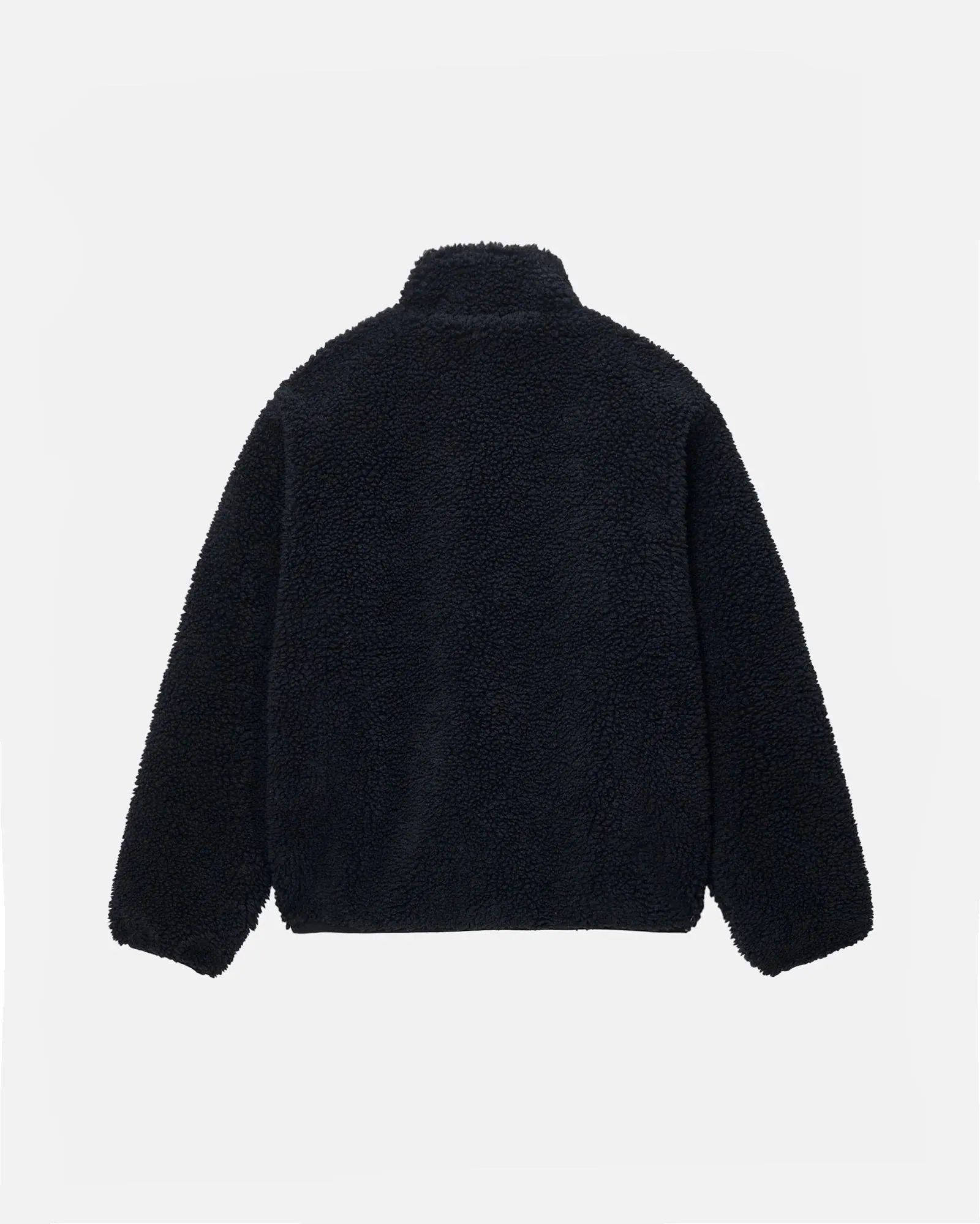 Stüssy Sherpa Reversible Jacket: Black