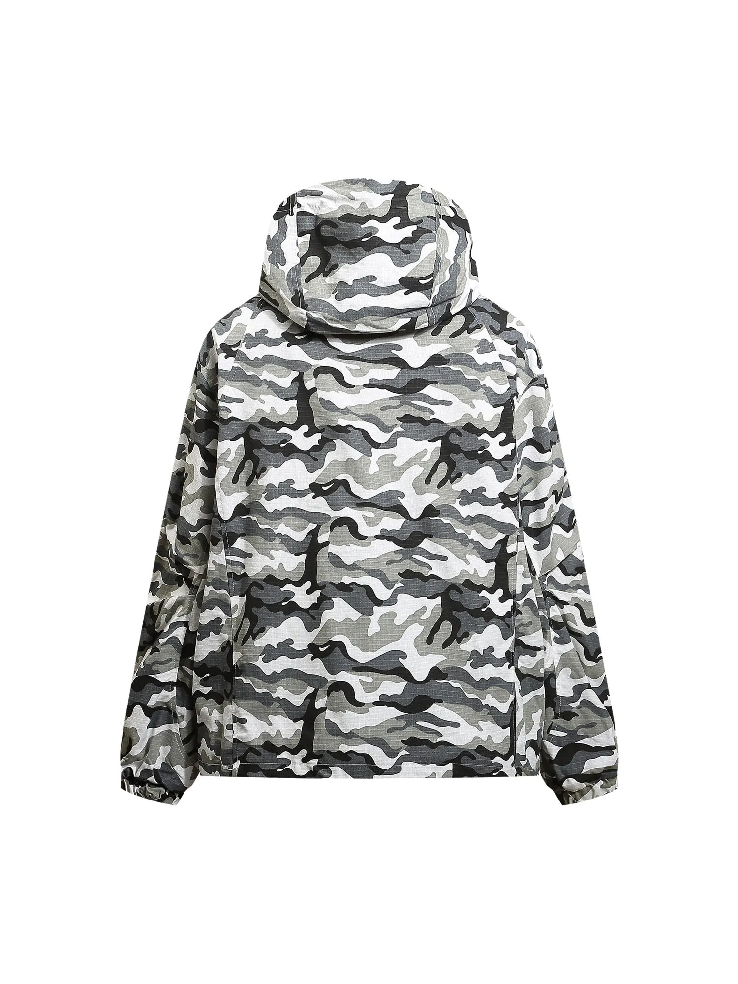 Thesupermade Hip-hop Snow Camouflage Embroidery Jacket