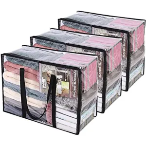 Transparent Clothing Storage Bag (23.6'' x 15.7'' x 9.8'')