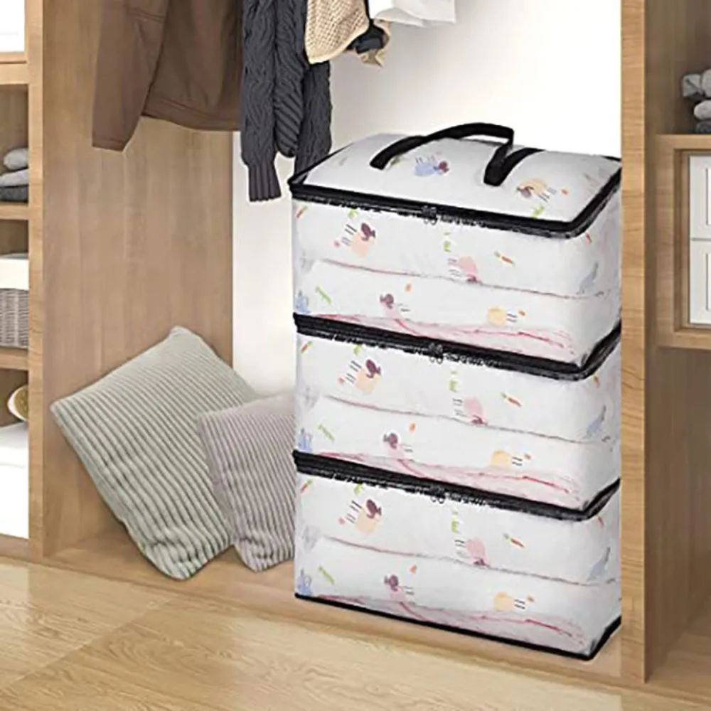 Transparent Clothing Storage Bag (23.6'' x 15.7'' x 9.8'')