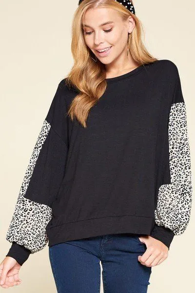 Women's Solid Jersey Casual Top